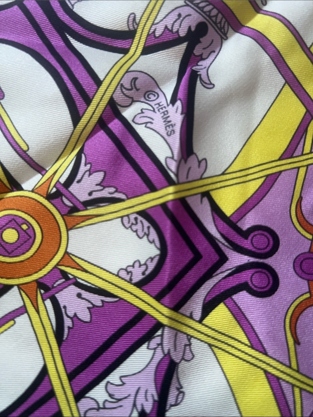 Hermes Carre 70 Washington’s Carriage Scarf - Picture 11 of 13